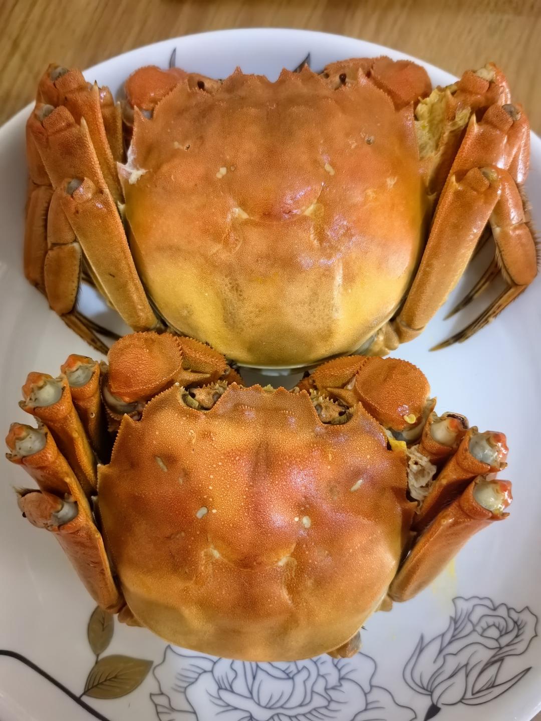 蒸螃蟹🦀的做法