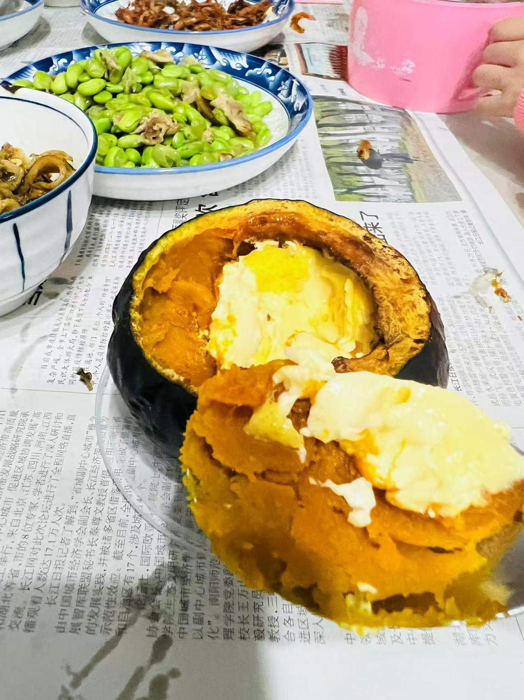 烤南瓜布丁（空气炸锅）🎃