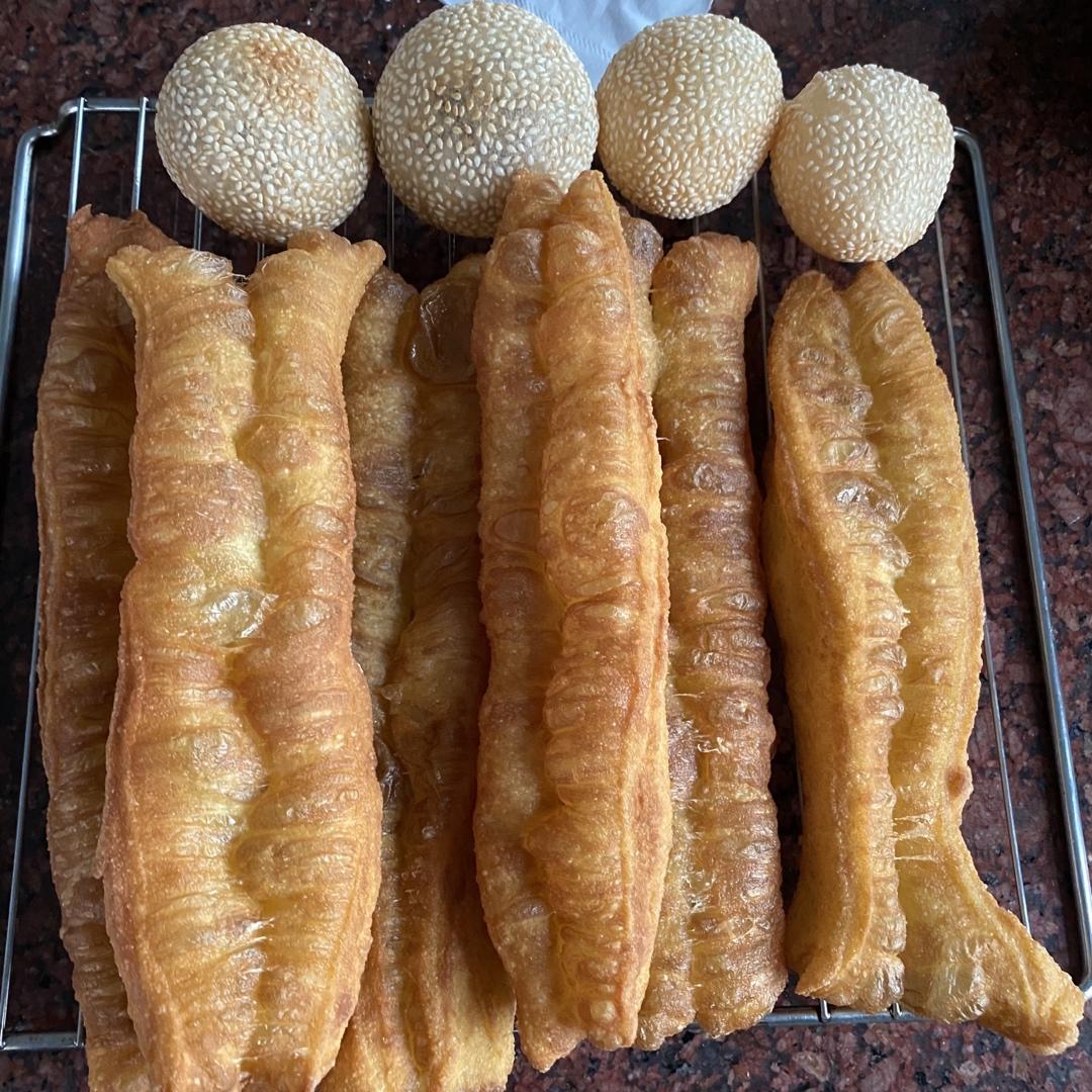 一次成功自制油条