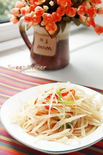 醋溜土豆丝的做法