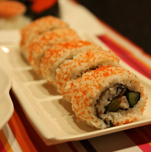 ling柠柠做的加州卷