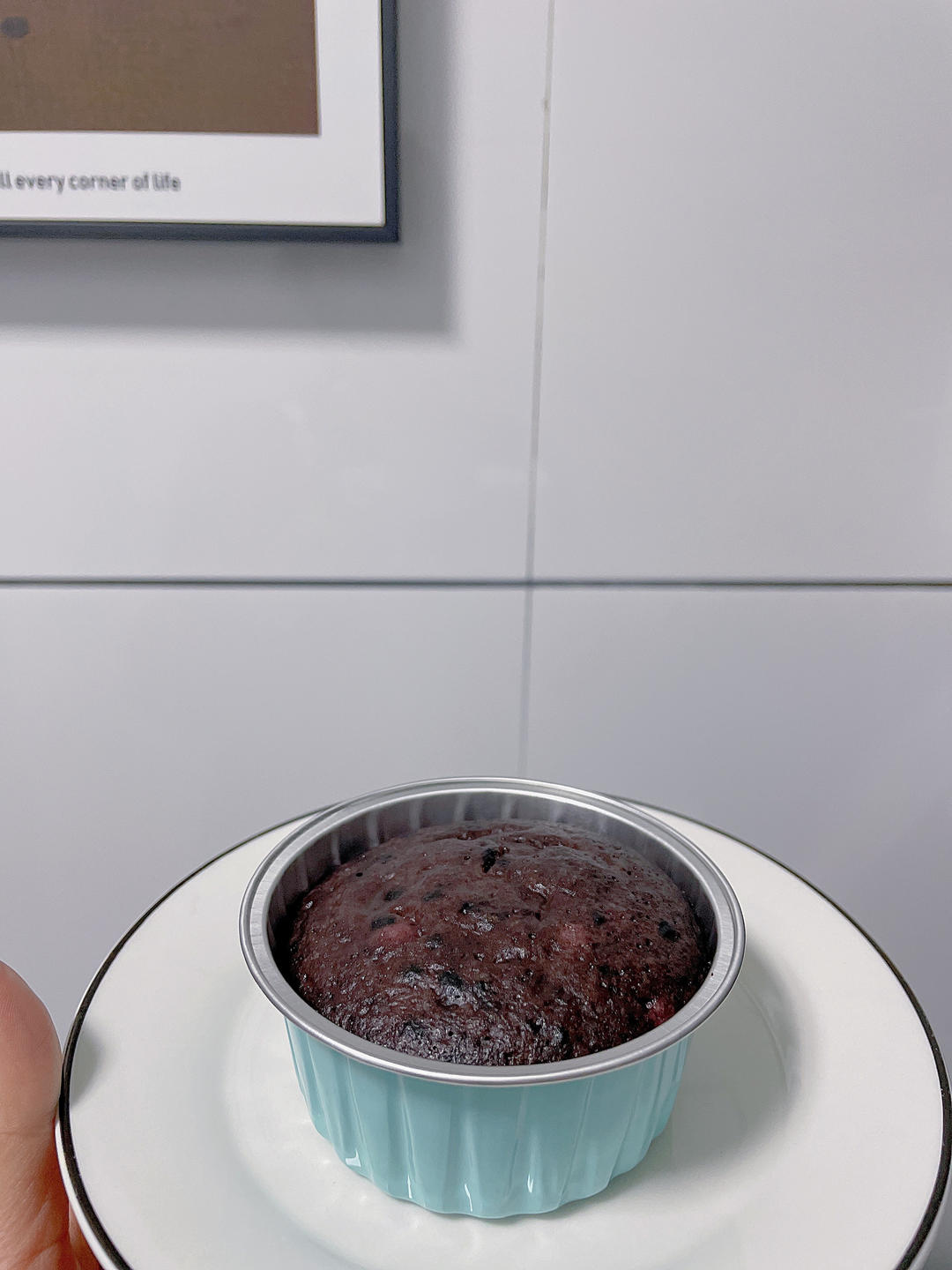 粘米粉版黑芝麻发糕