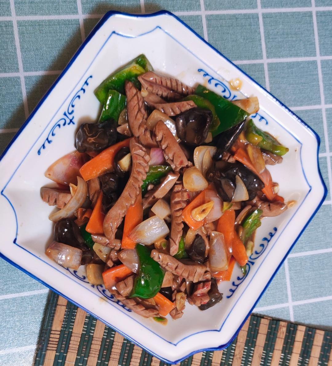 爆炒腰花（超级嫩，没有腥味）