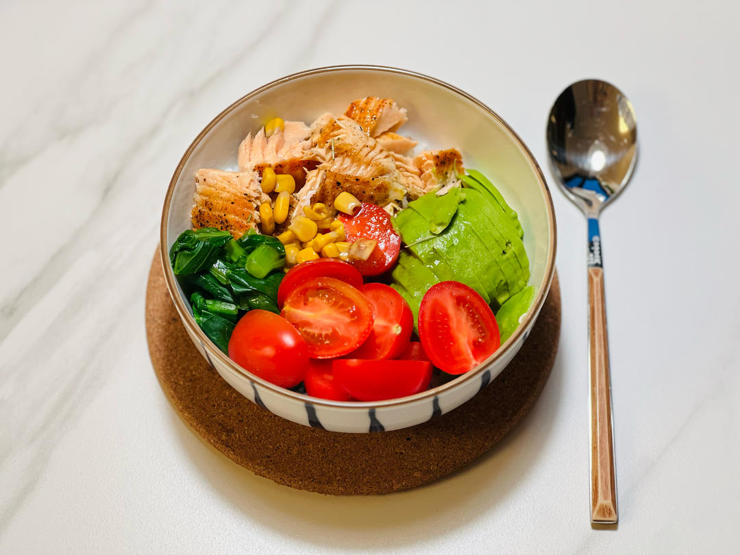 波奇饭Poke Bowl-我的超级能量碗-附油醋汁配方-藜麦沙拉