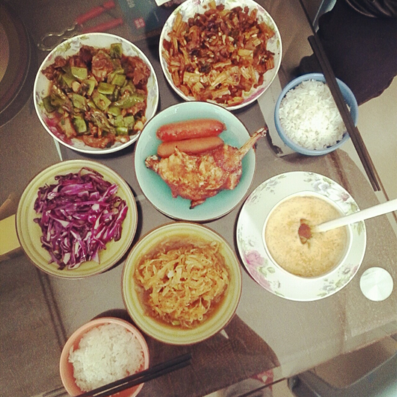 这些年曹宝儿给刘大宝做的那些美食