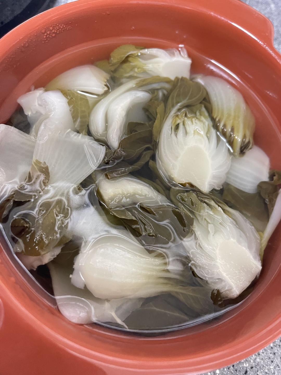 酸菜上海青