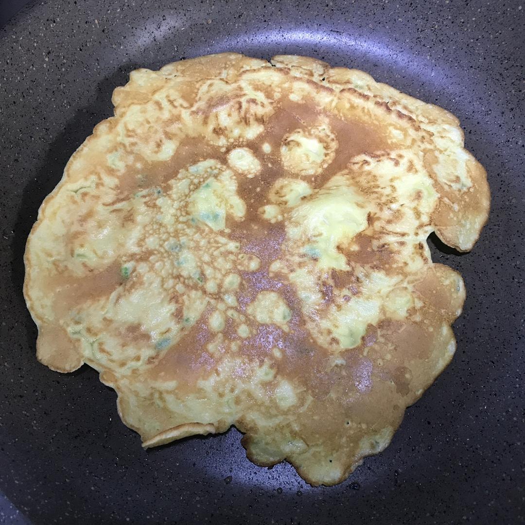 快速早餐鸡蛋葱花饼
