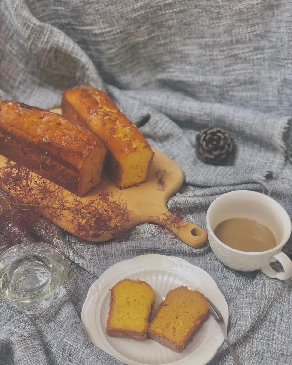 蜂蜜柚子茶磅蛋糕