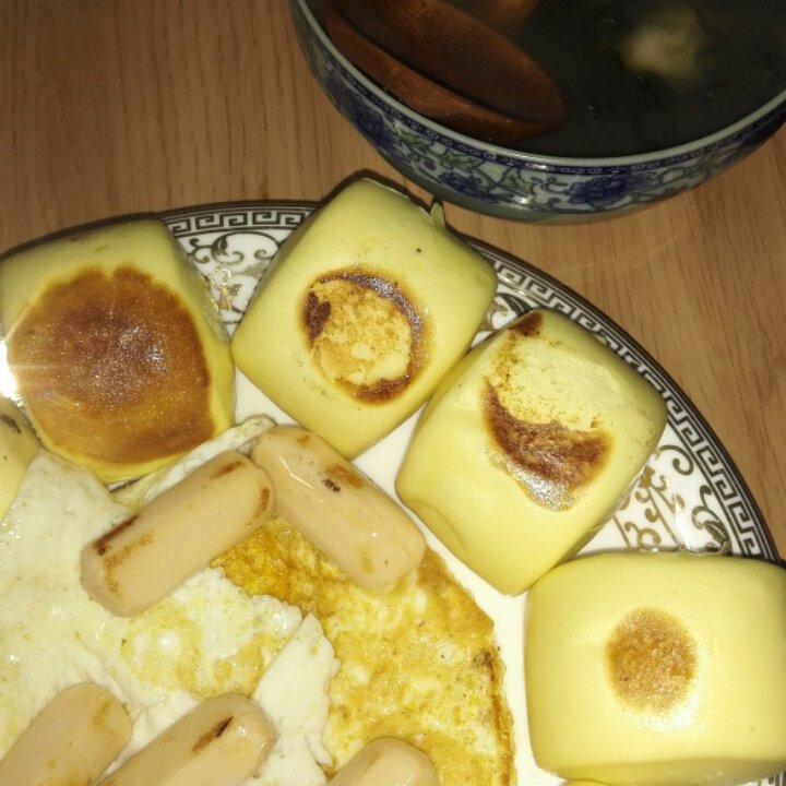 每天坚持为他做早餐