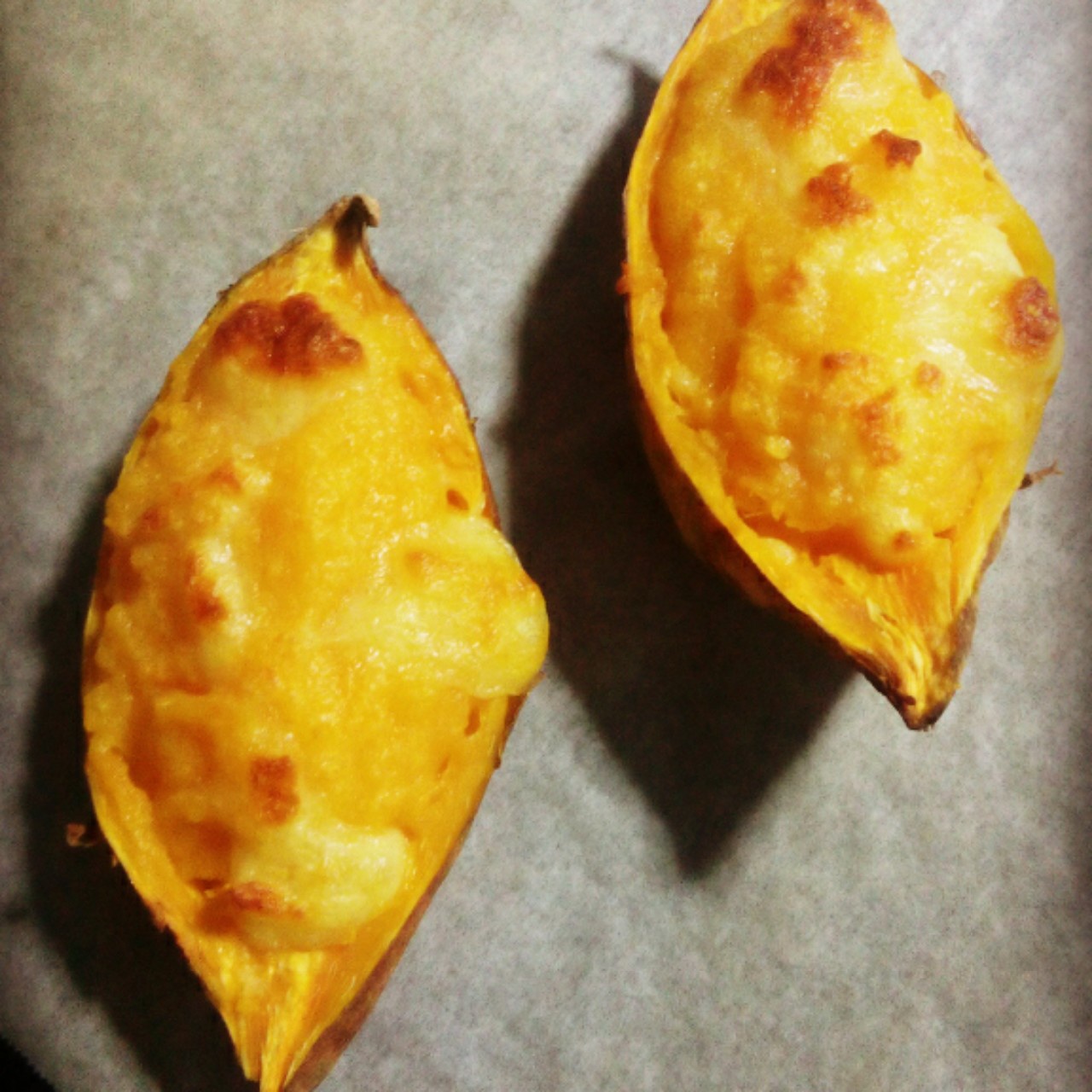 芝士奶油焗红薯
