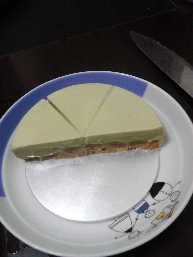 抹茶冻芝士蛋糕