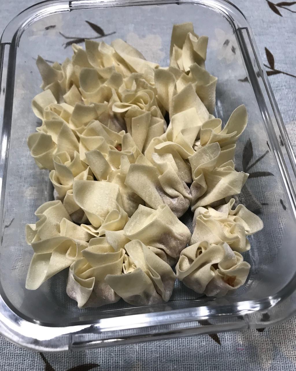 小馄饨的包法