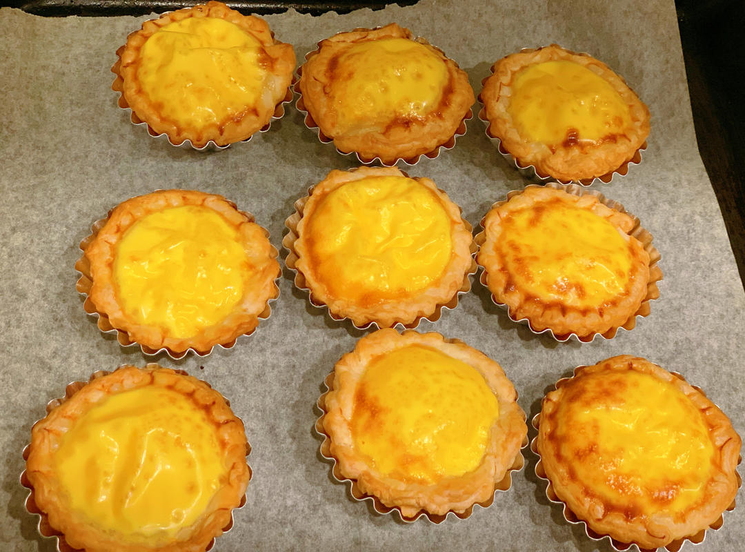 蛋挞（超简单，无淡奶）