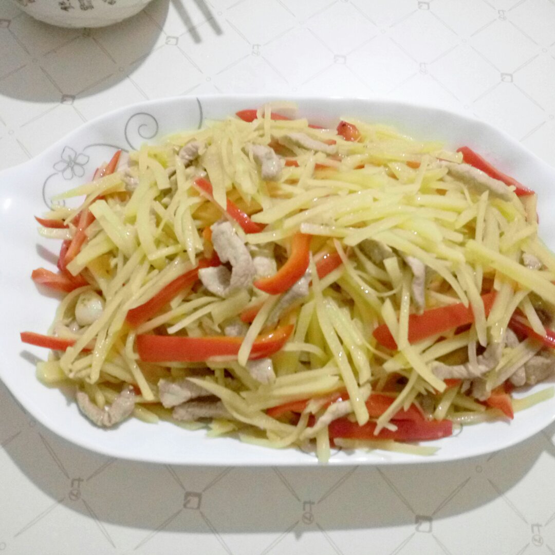 青椒土豆丝