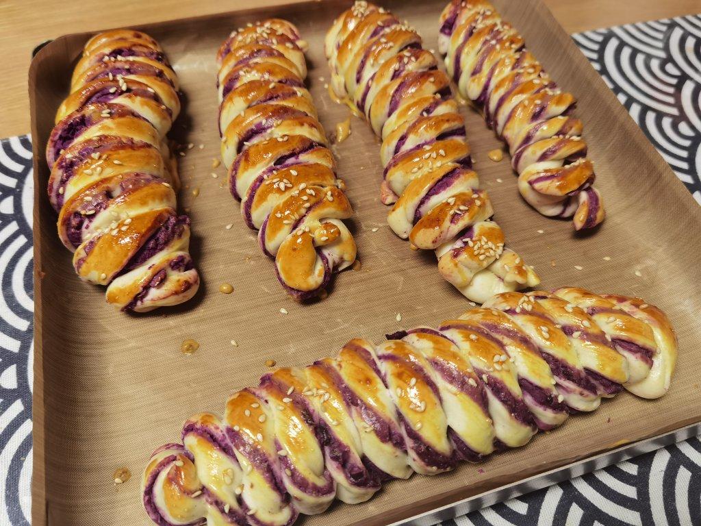 面包卷（紫薯馅）