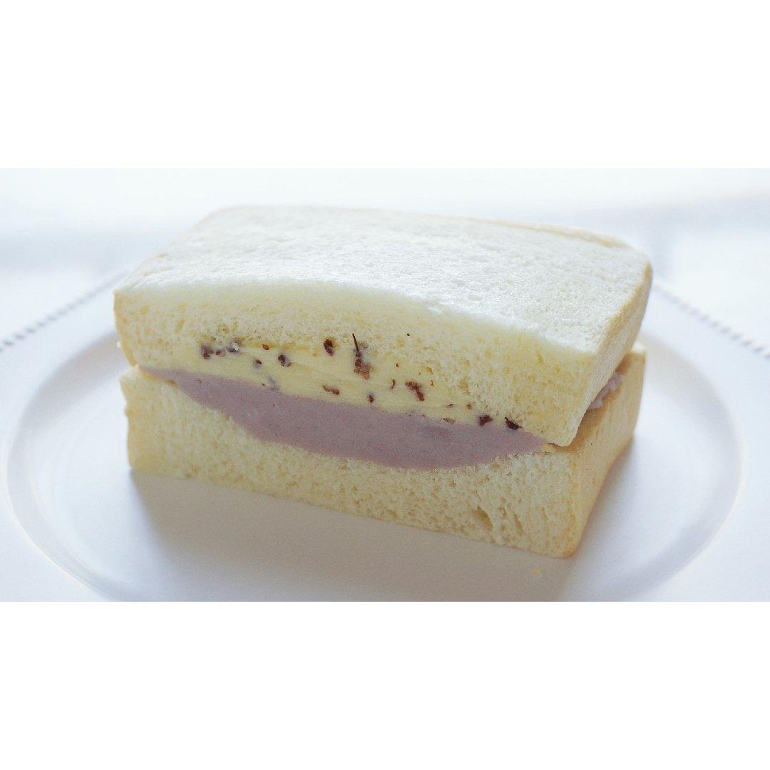 芋泥乳酪三明治🥪
