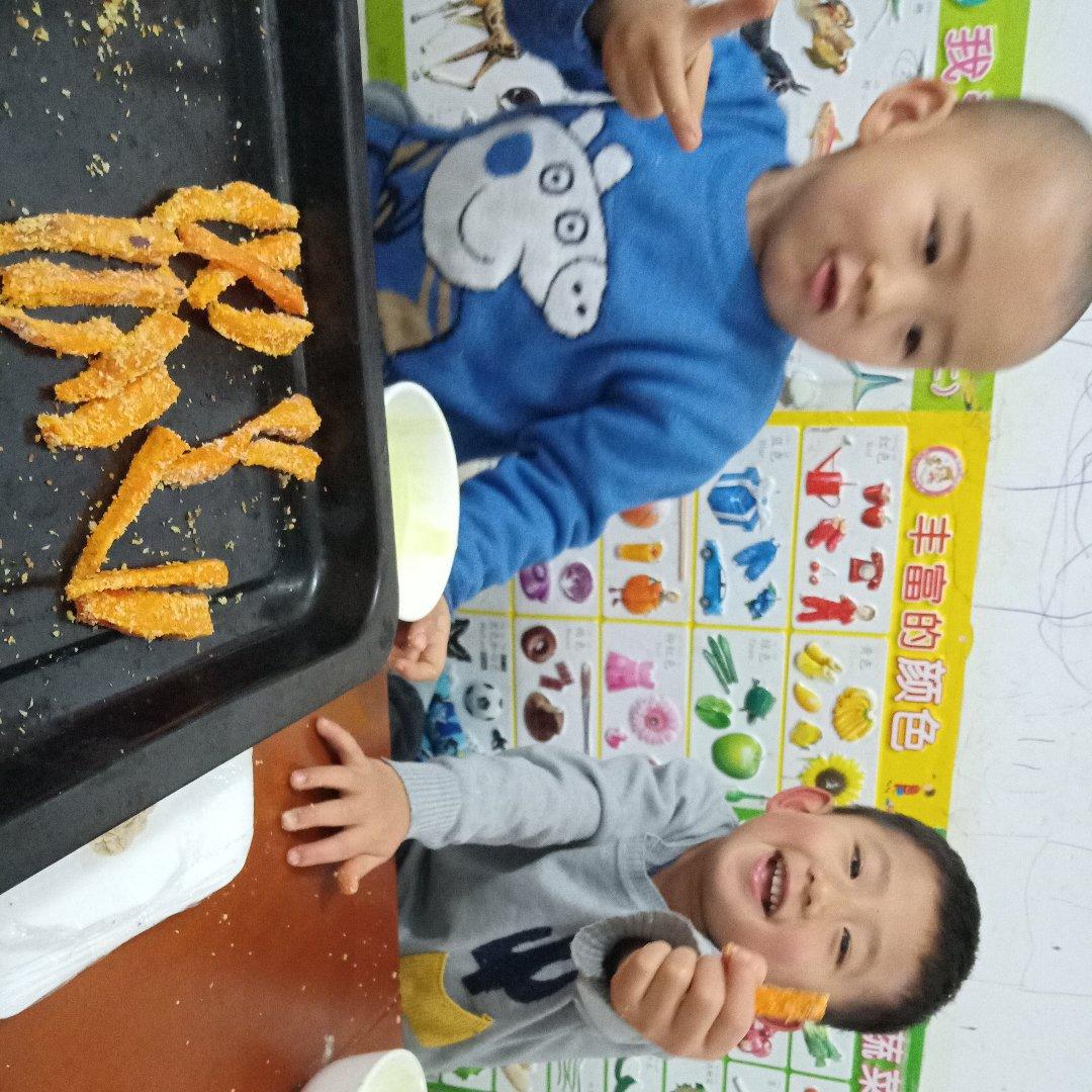 【健身厨男】椰香红薯条