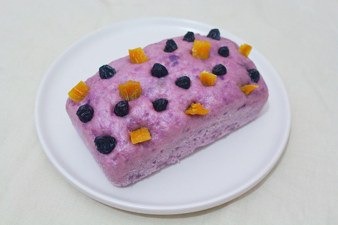 紫薯发糕