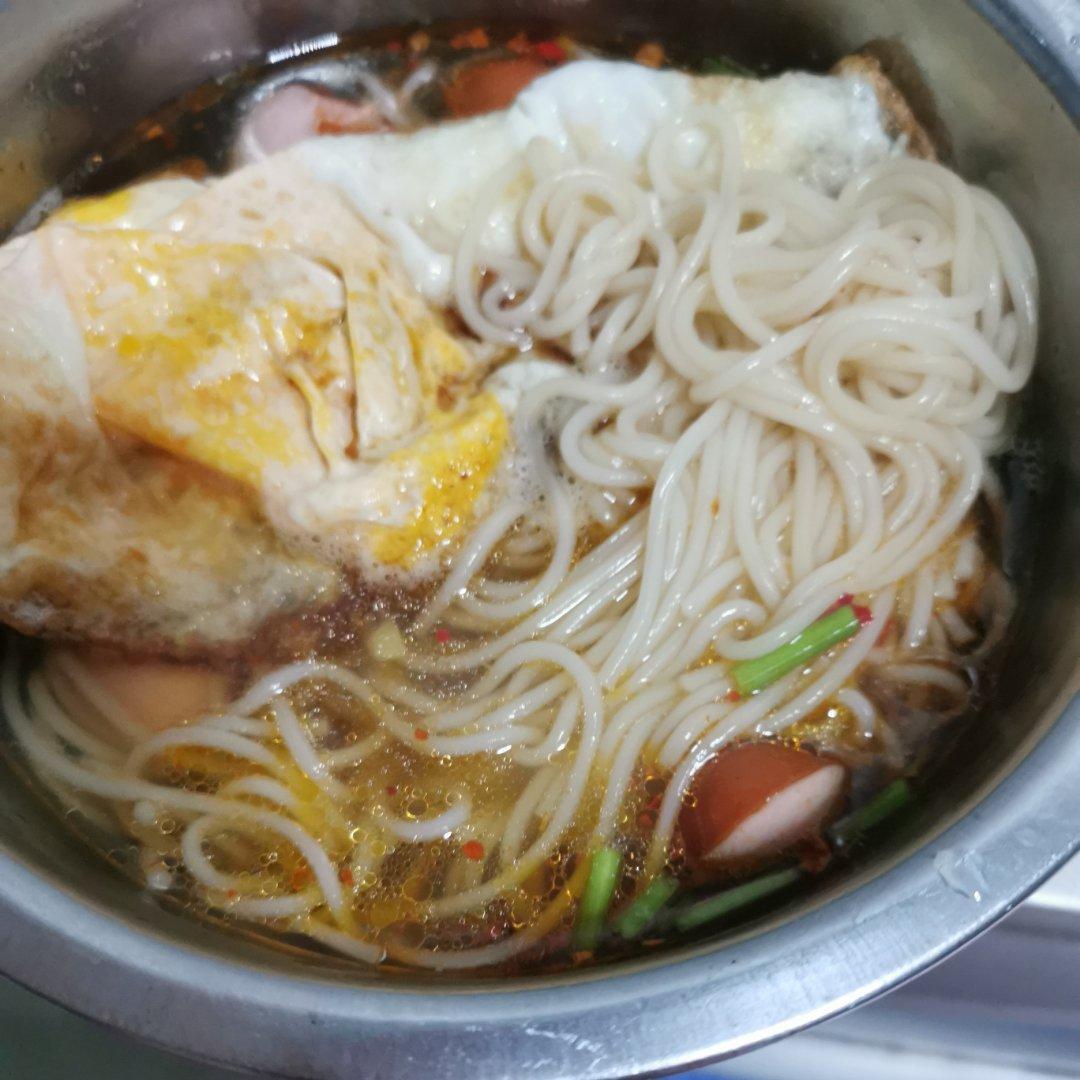 早晨快手过水挂面