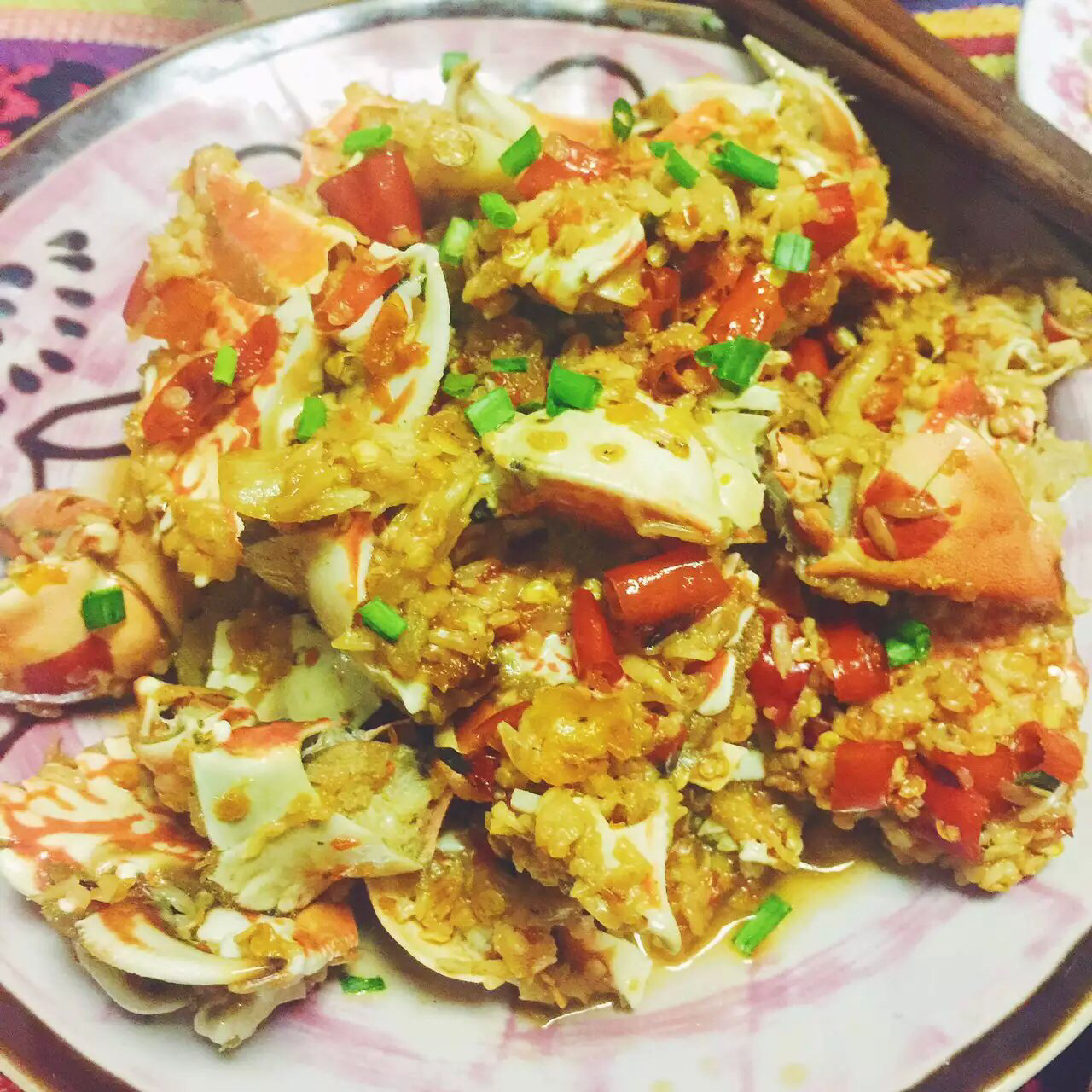 谈阿婕做的酒糟蟹脚