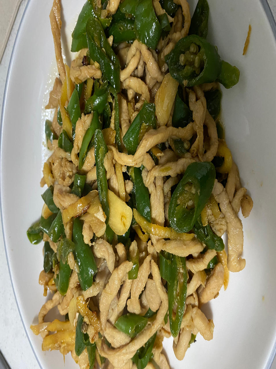 厨师长教你：“青椒肉丝”的正宗做法，色香味俱全