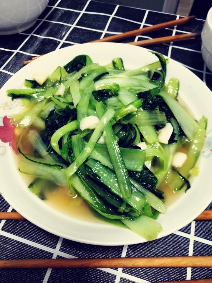 清炒小白菜