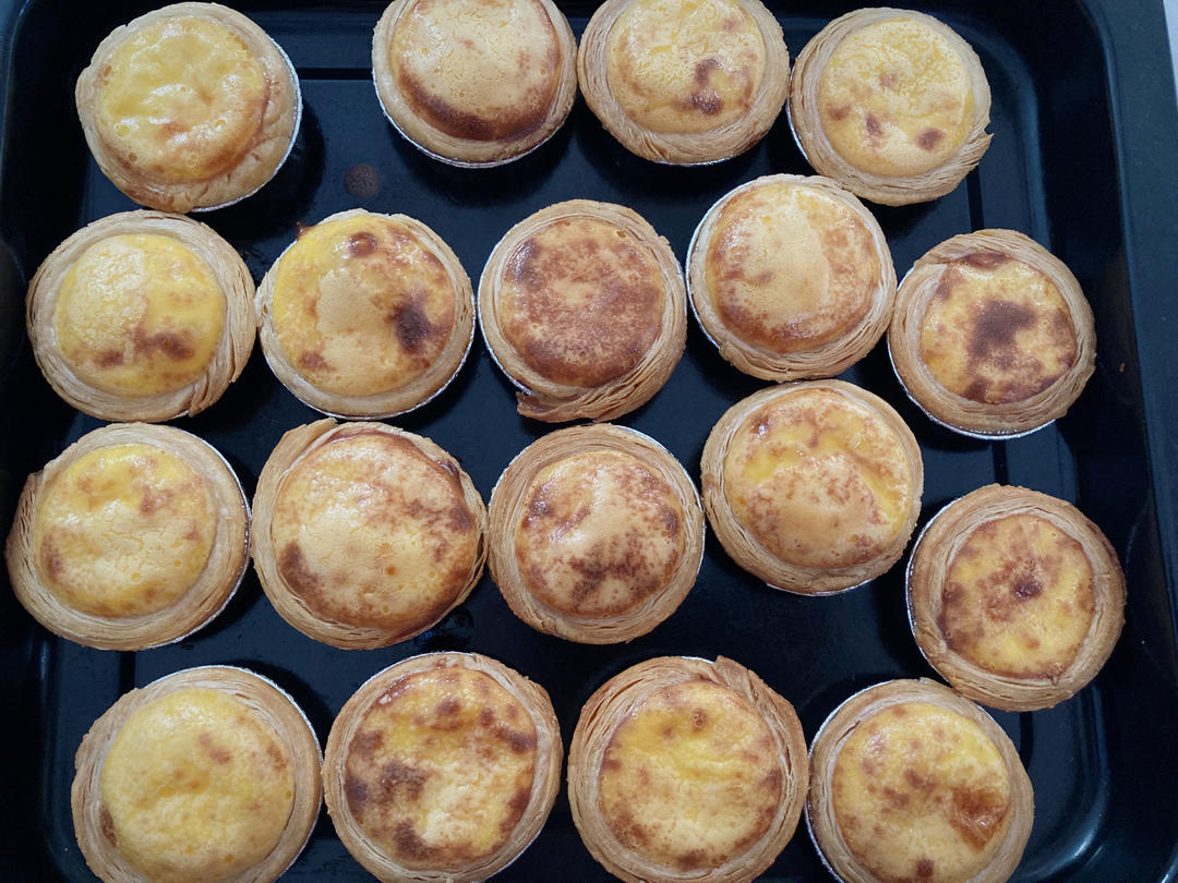 超嫩滑的葡式蛋挞(全蛋版)新手友好『秒杀KFC』