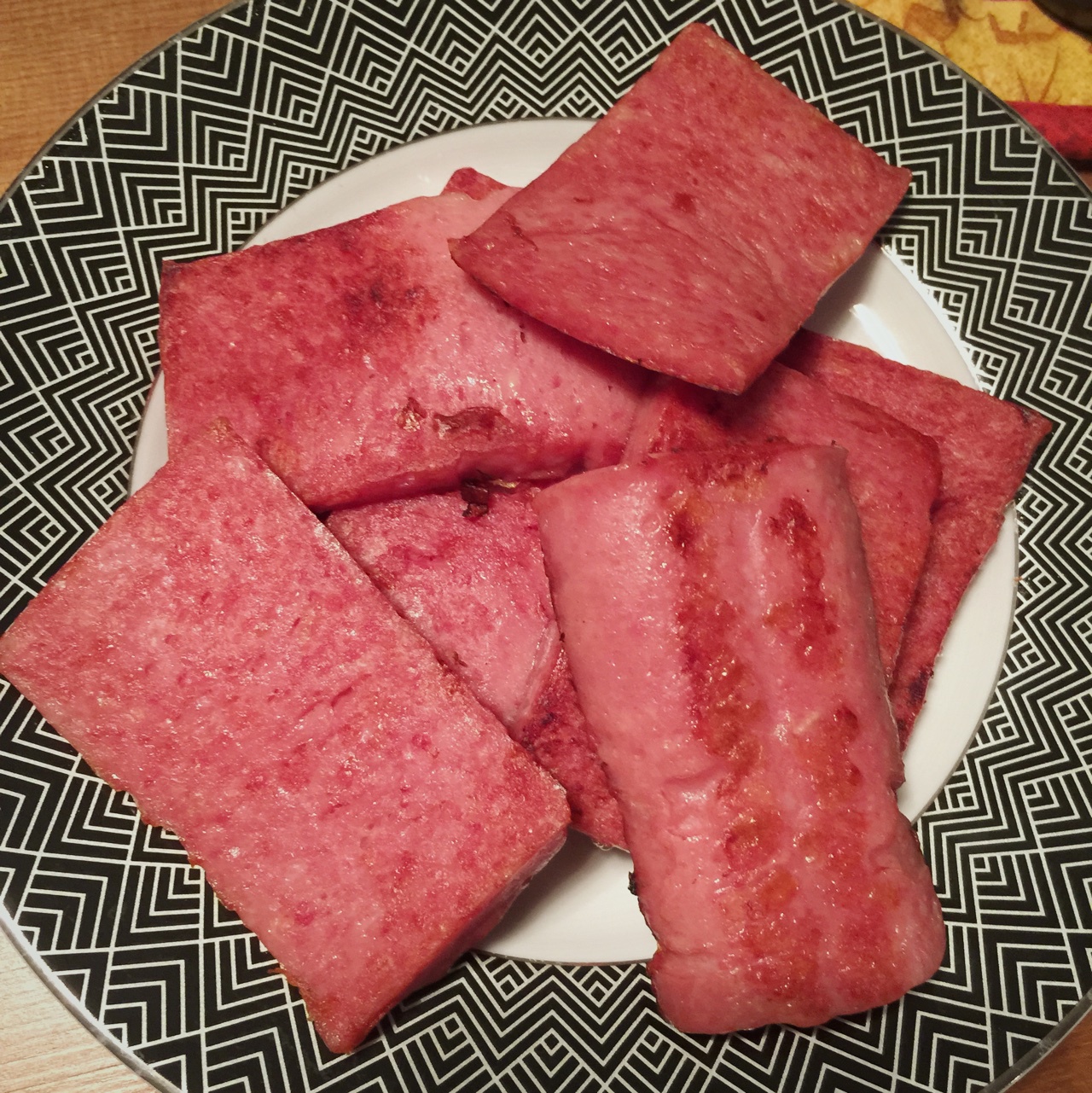 香煎午餐肉