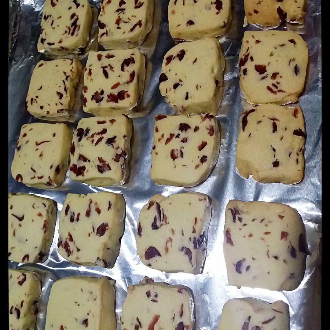 蔓越莓饼干的做法（烤箱做饼干）