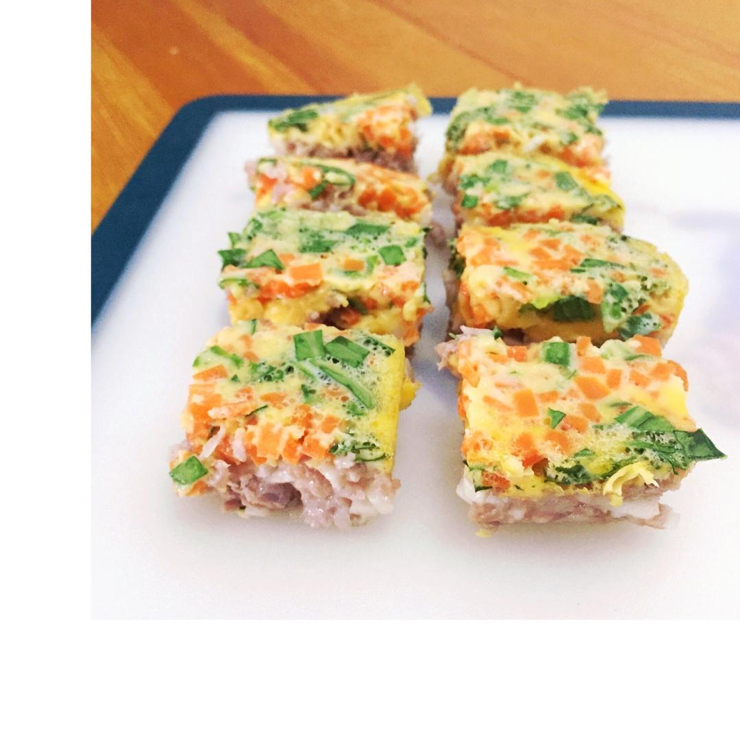 集美味和营养于一身 菜蔬肉饼