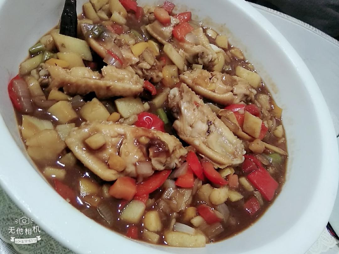 堂妈教你三汁鸡翅焖锅