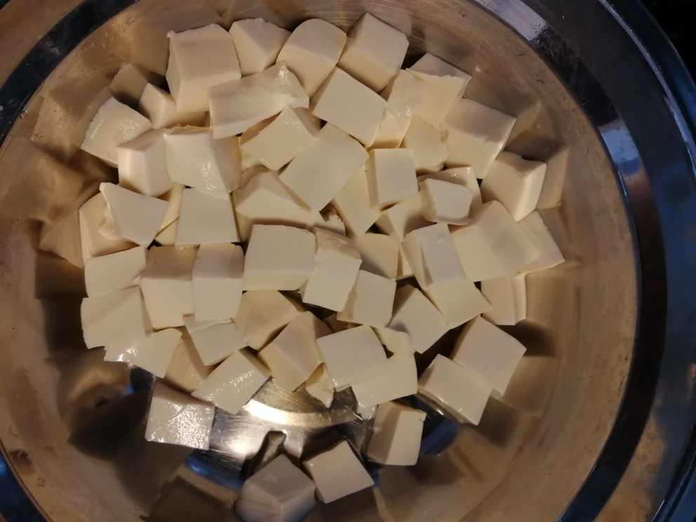 青瓜虾仁豆腐的做法 步骤4