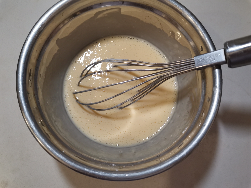 太妃组—太妃酸奶伪巴斯克烧焦芝士蛋糕的做法 步骤2