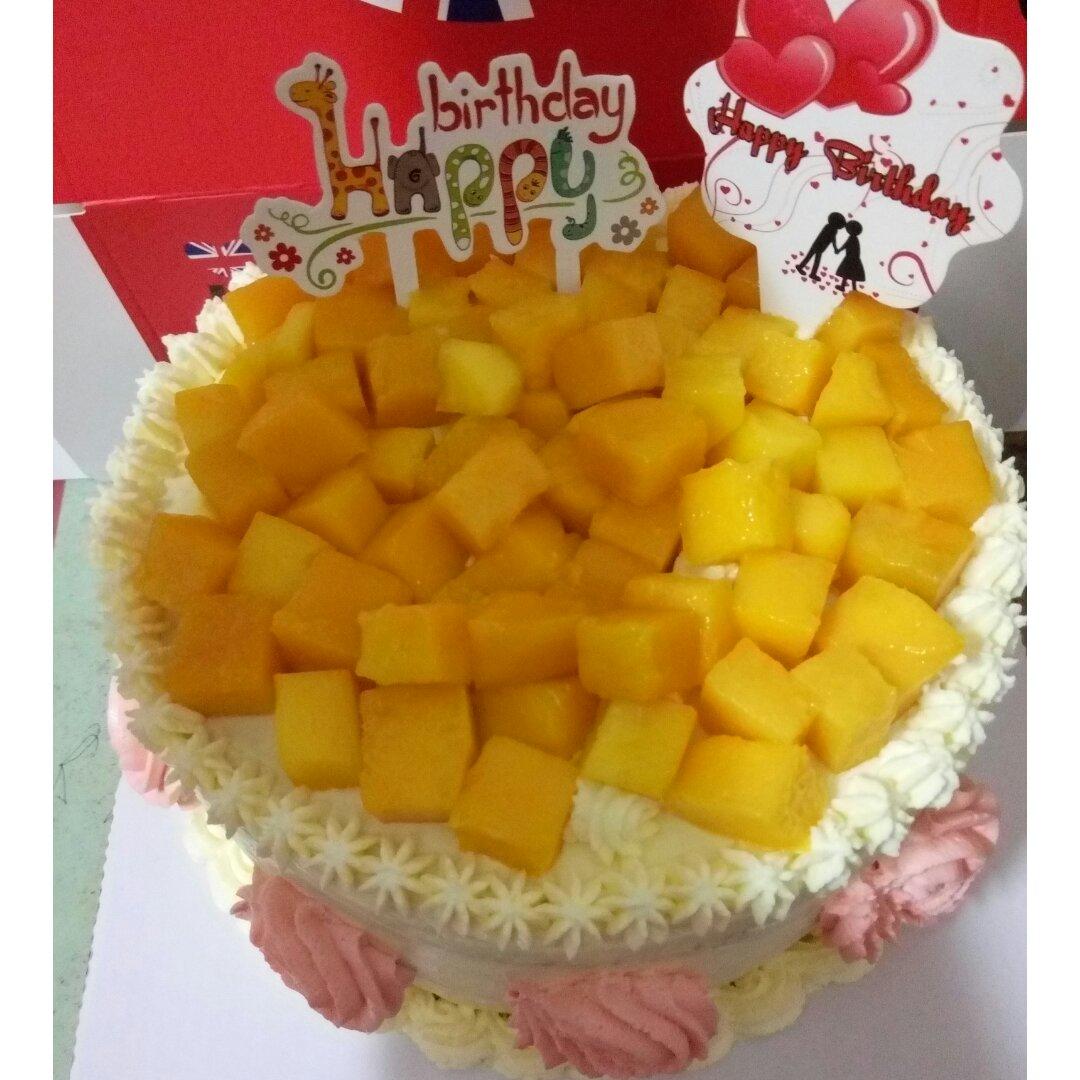 8寸水果生日蛋糕