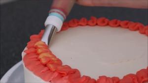 自制彩虹冰激淋蛋糕-简单好吃的做法 步骤13
