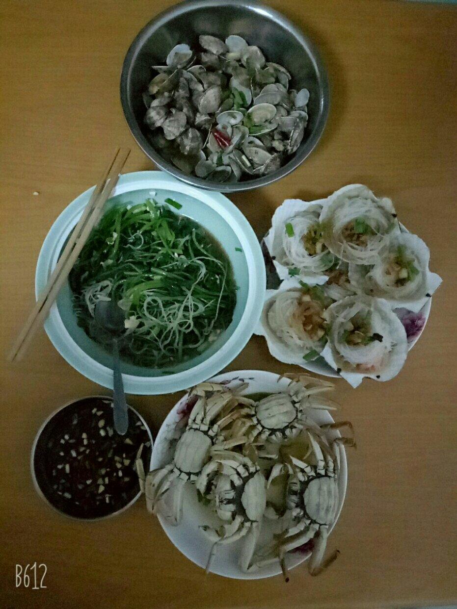 蒜蓉粉丝蒸扇贝
