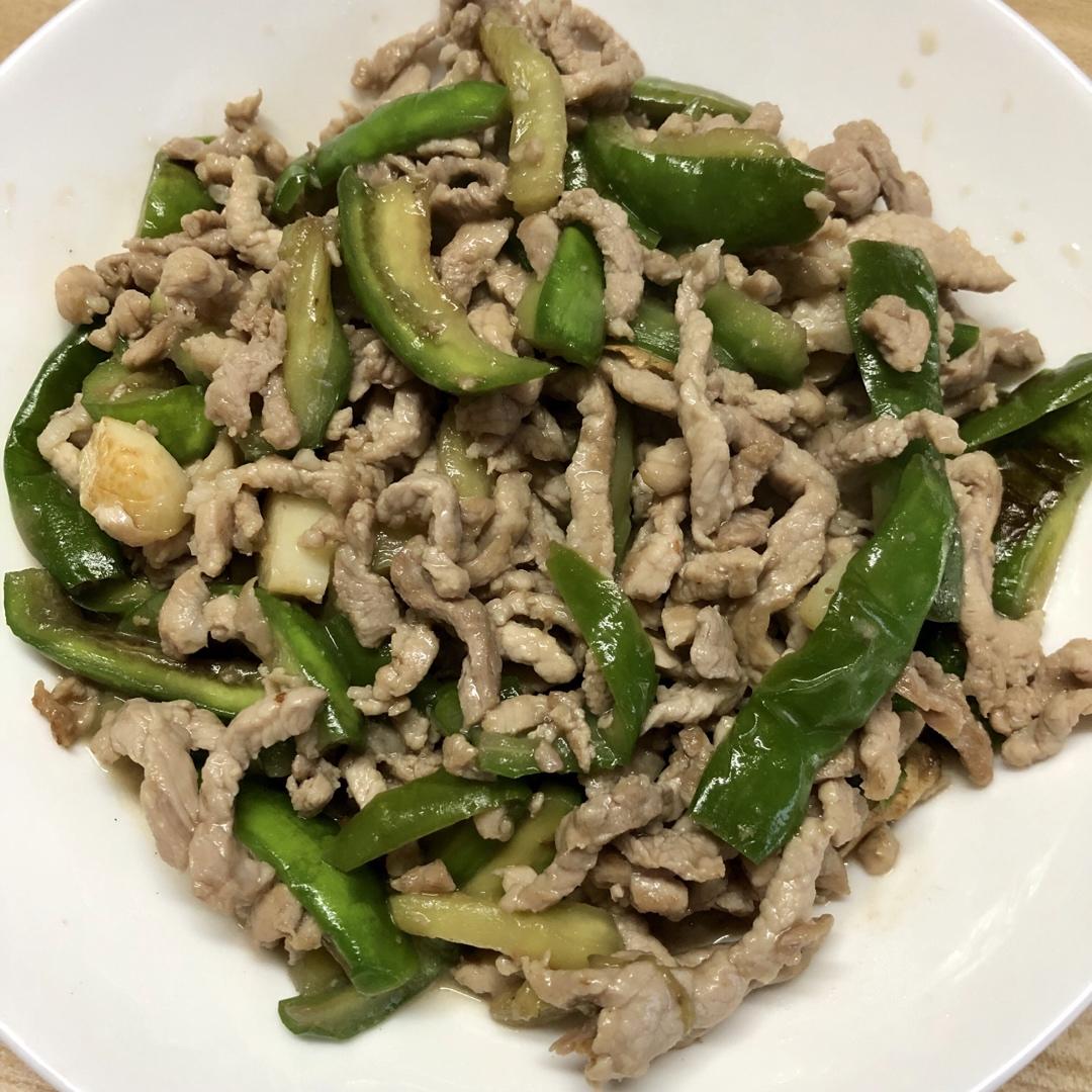 茄子炒肉丝