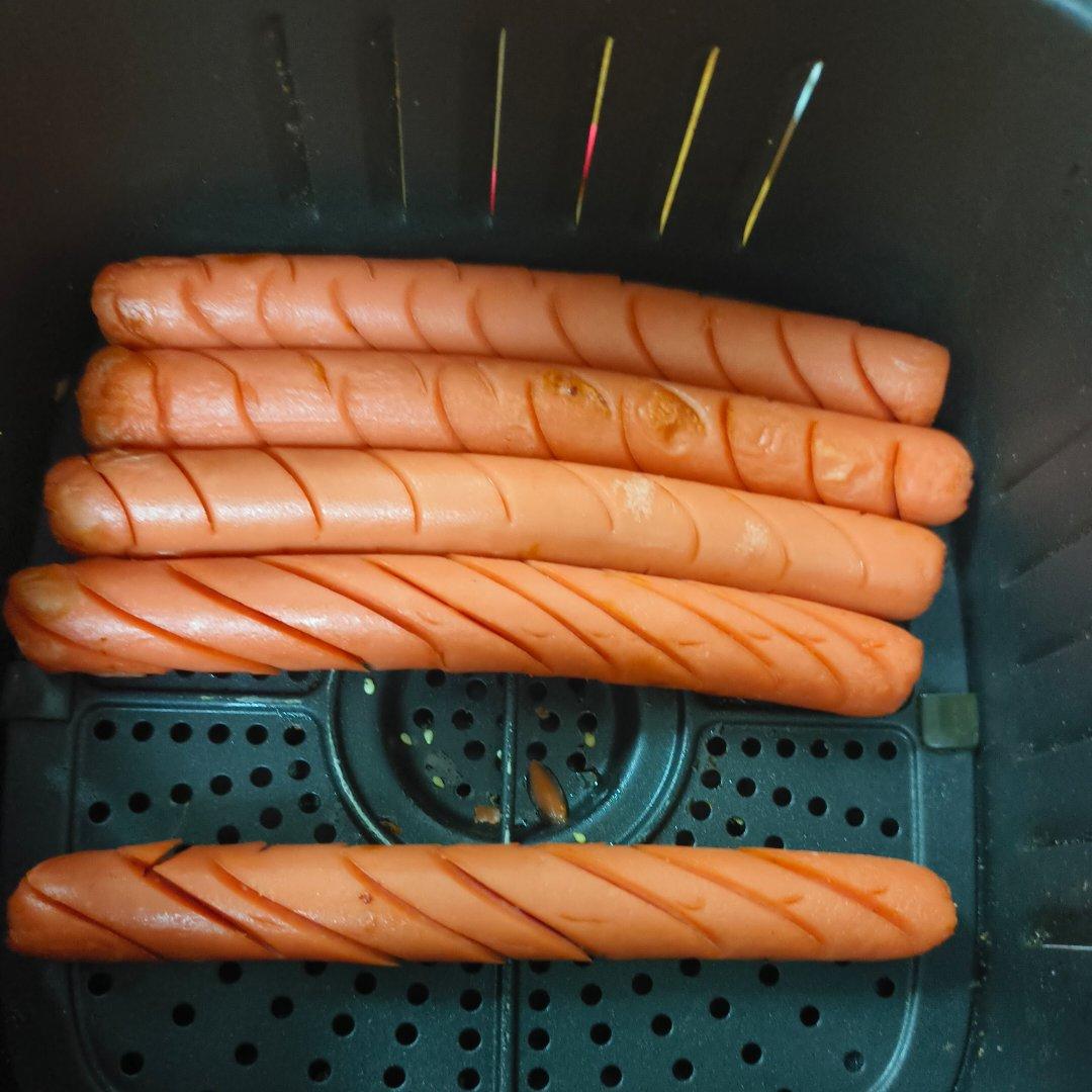 贼香的烤肠 空气炸锅版
