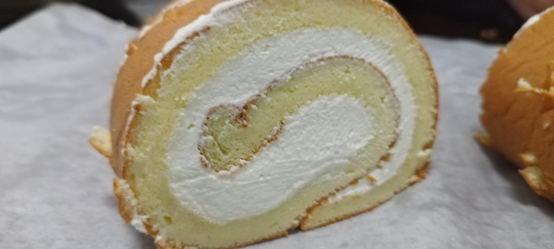 卷不裂｜奶油蛋糕卷（瑞士卷）