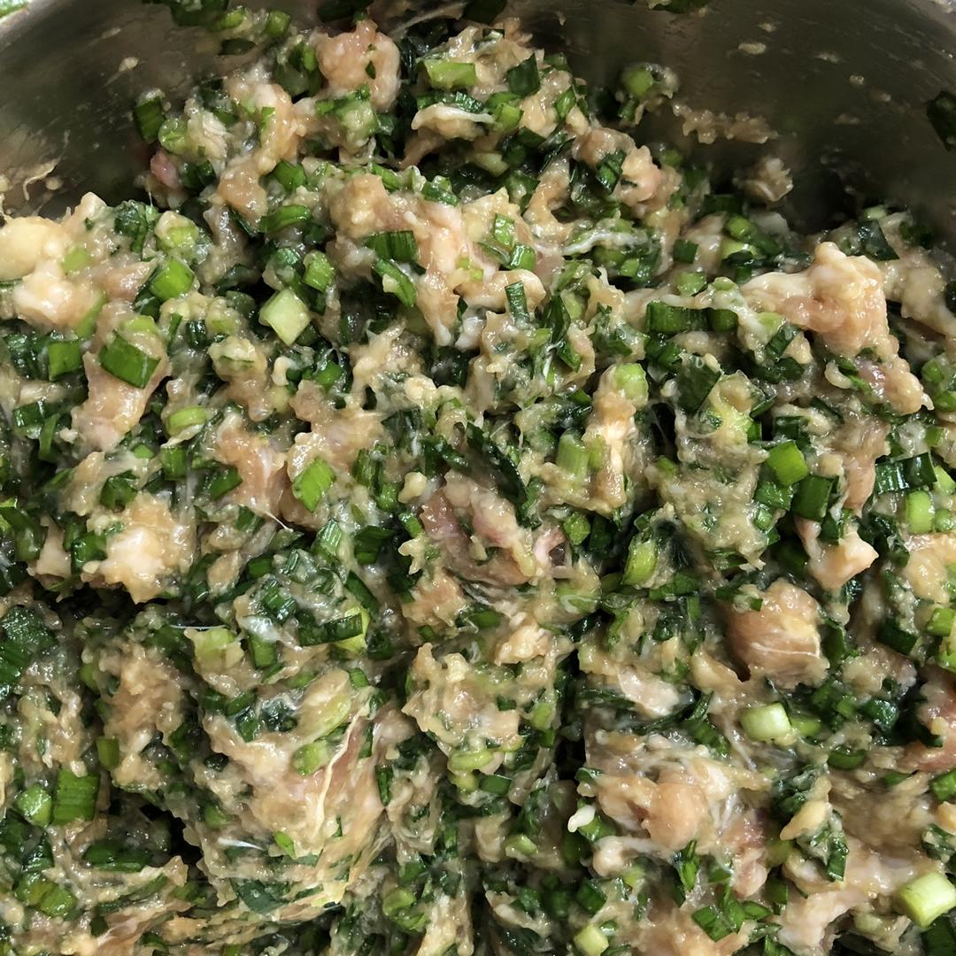 韭菜猪肉馅饺子