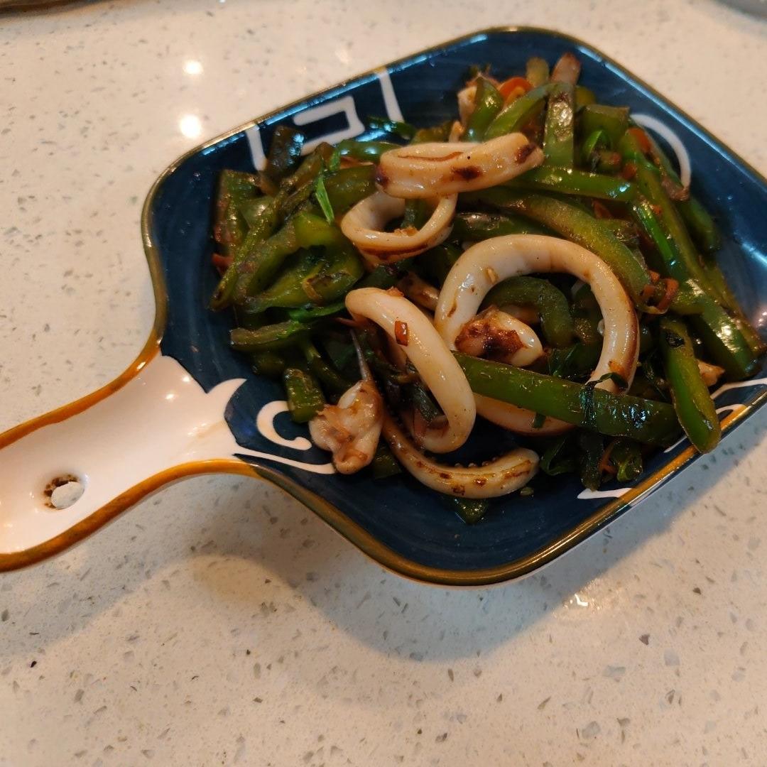 爆炒鱿鱼丝