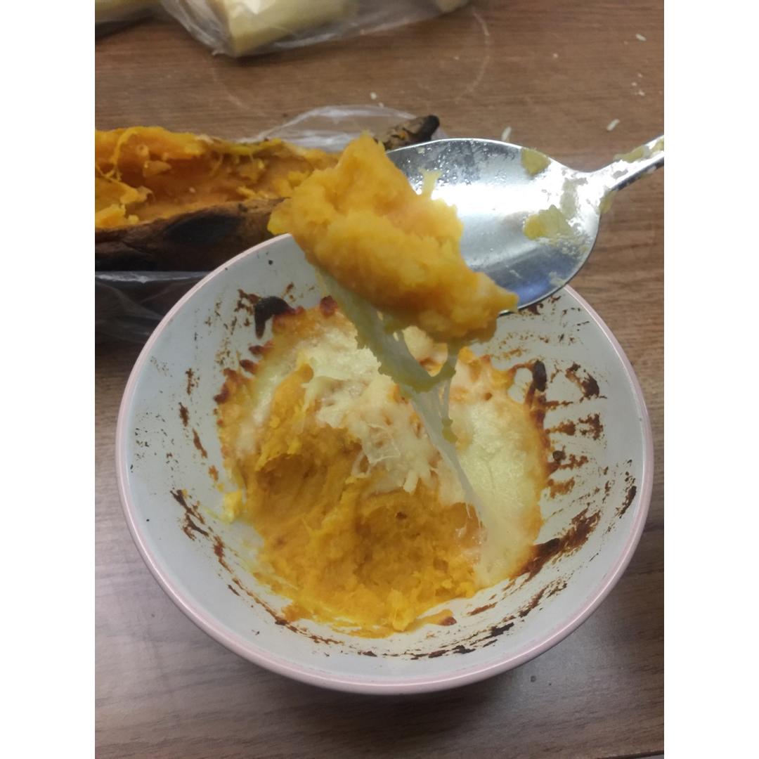 芝士焗红薯