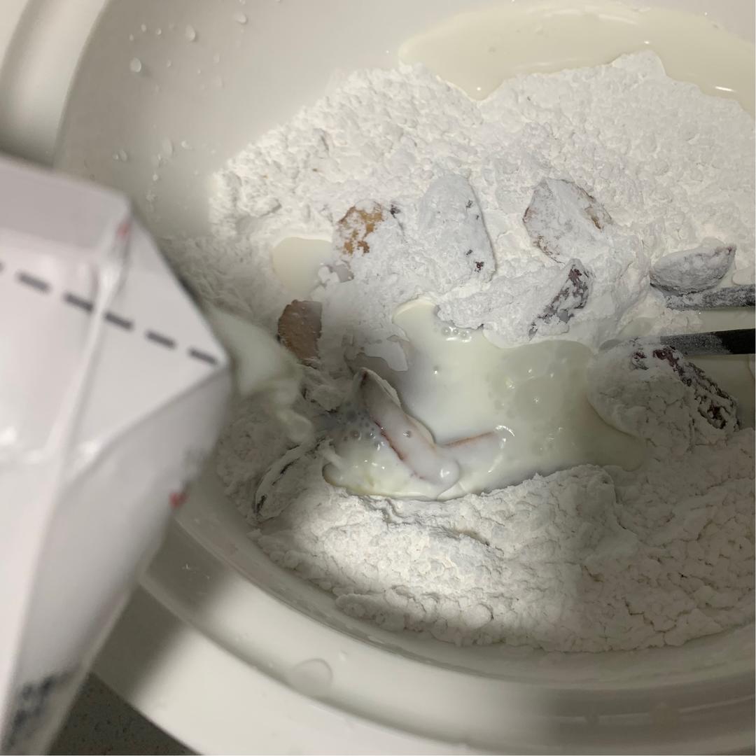 纯奶手撕吐司的做法 步骤1