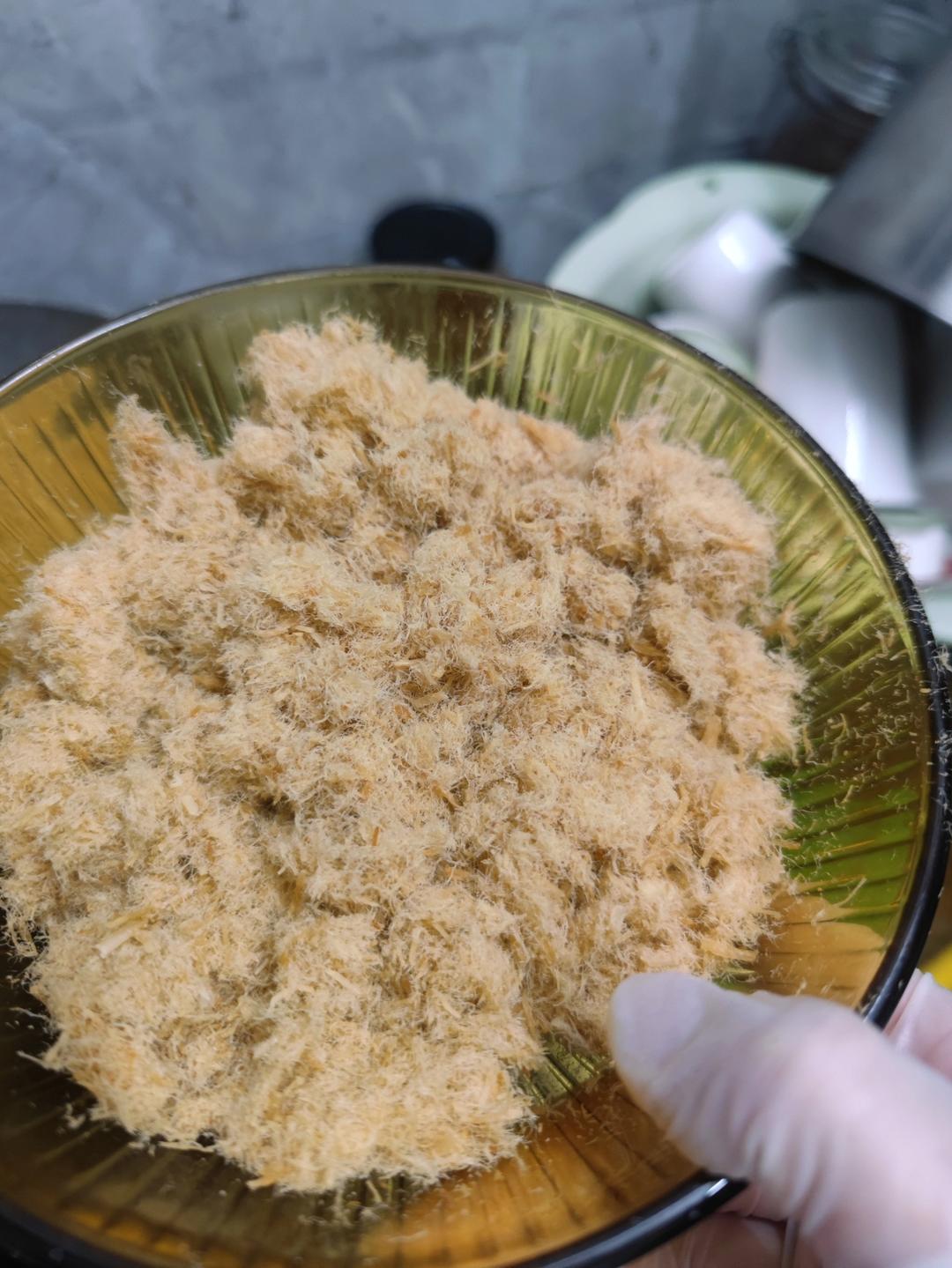 零失败，高出绒，简单制作肉松（9个月宝贝的辅食，猪肉，牛肉都可以）