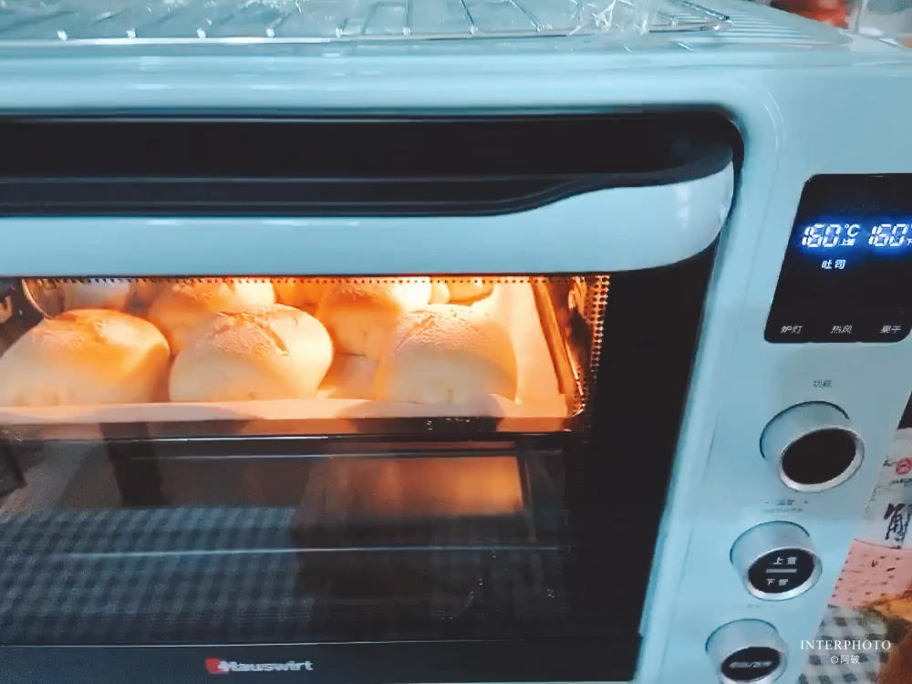 牛奶面包卷 北鼎烤箱食谱