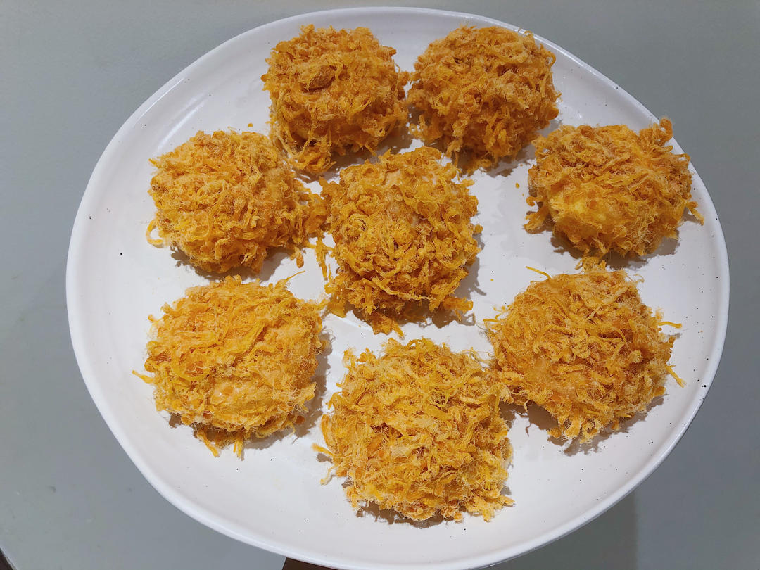 可以吃8个的肉松小贝