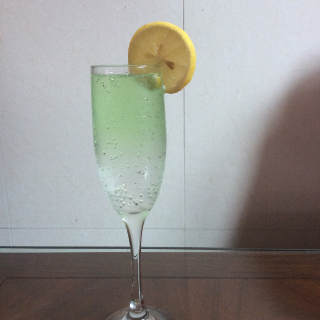 蜜桃少女心（渐变气泡酒）