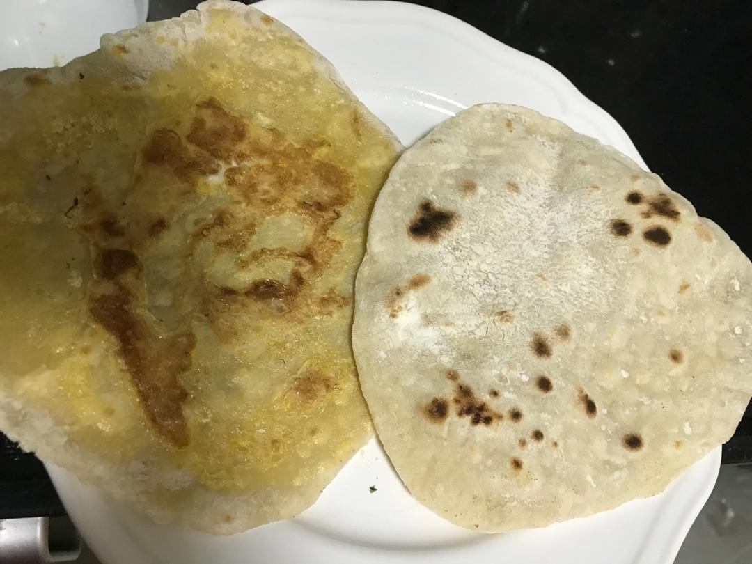 烫面薄饼
