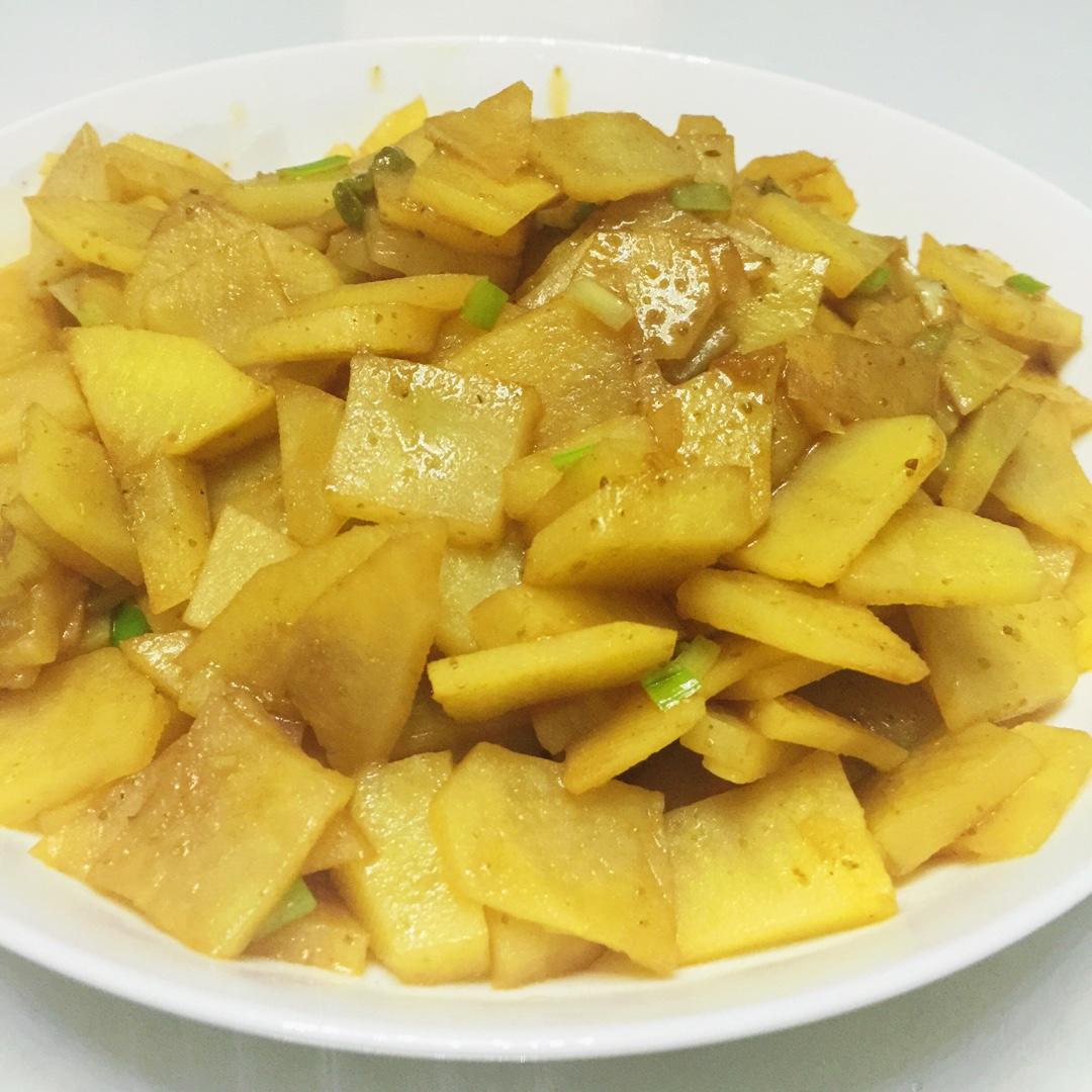 孜然洋葱土豆片