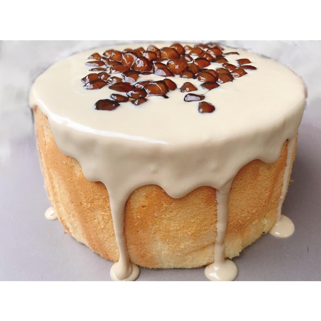 舵舵舵做的tinrry波波奶茶爆浆蛋糕6寸配方